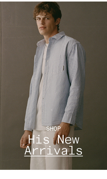 Shop His New Arrivals