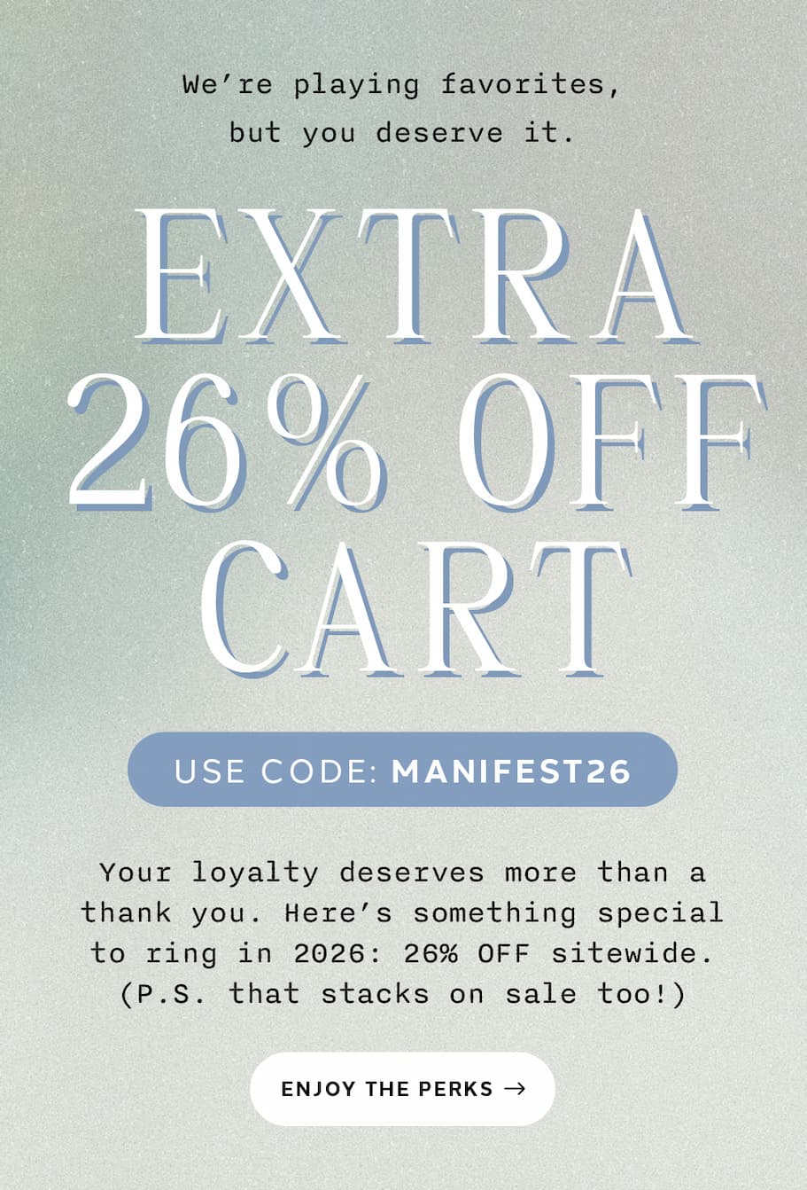 EXTRA 26% OFF CART