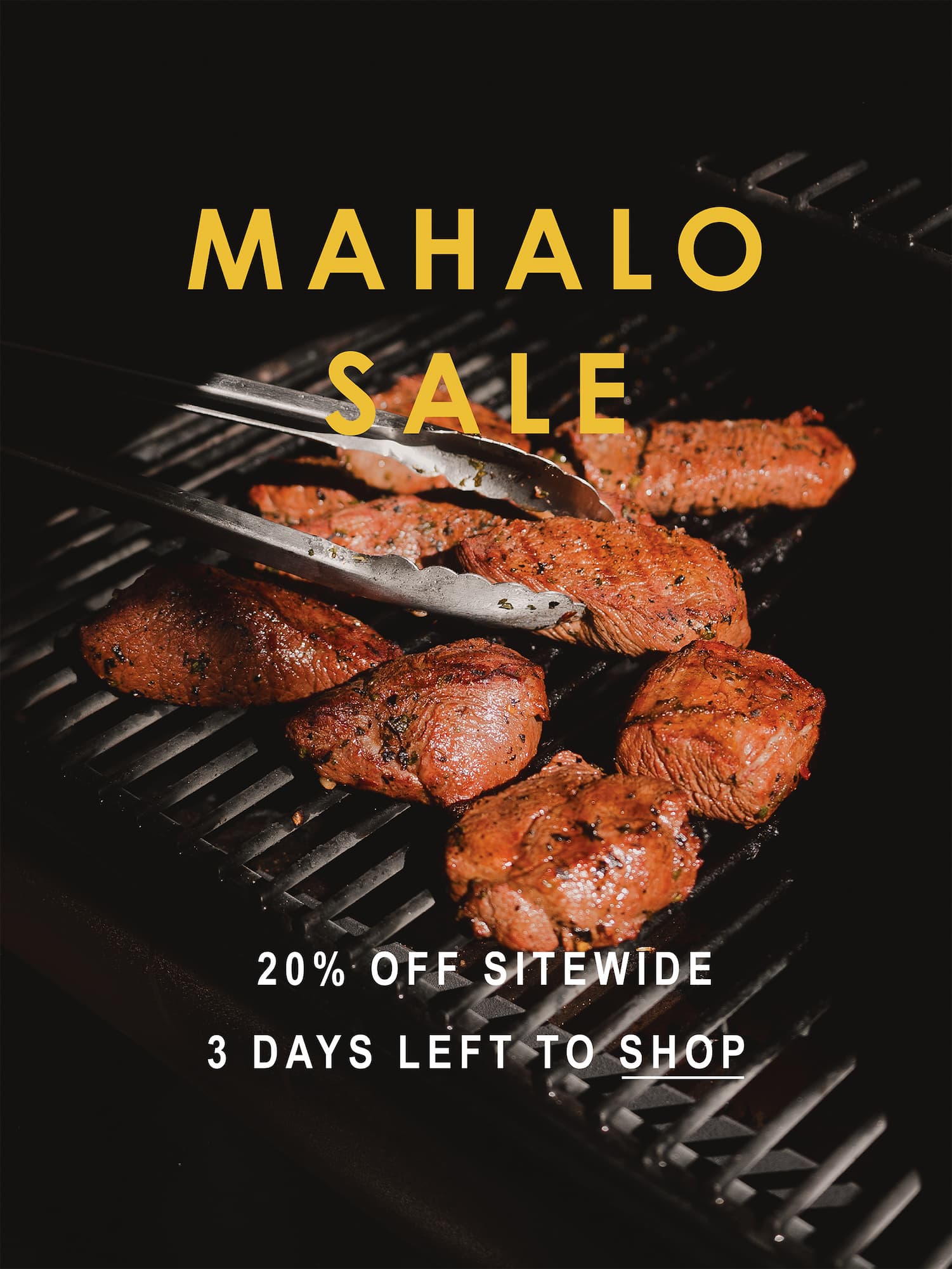 Shop the Mahalo Sale