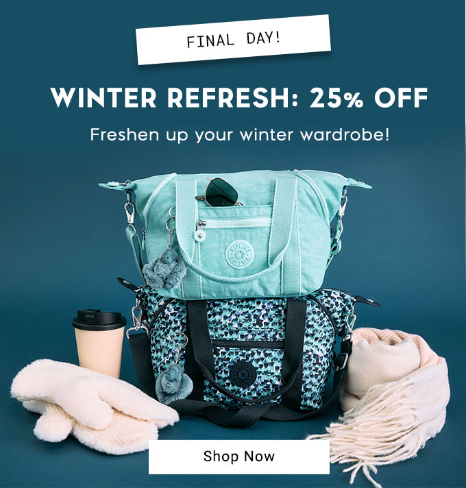 Winter Refresh: 25% Off