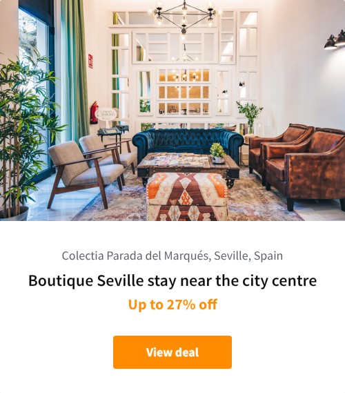 Boutique Seville stay near the city centre