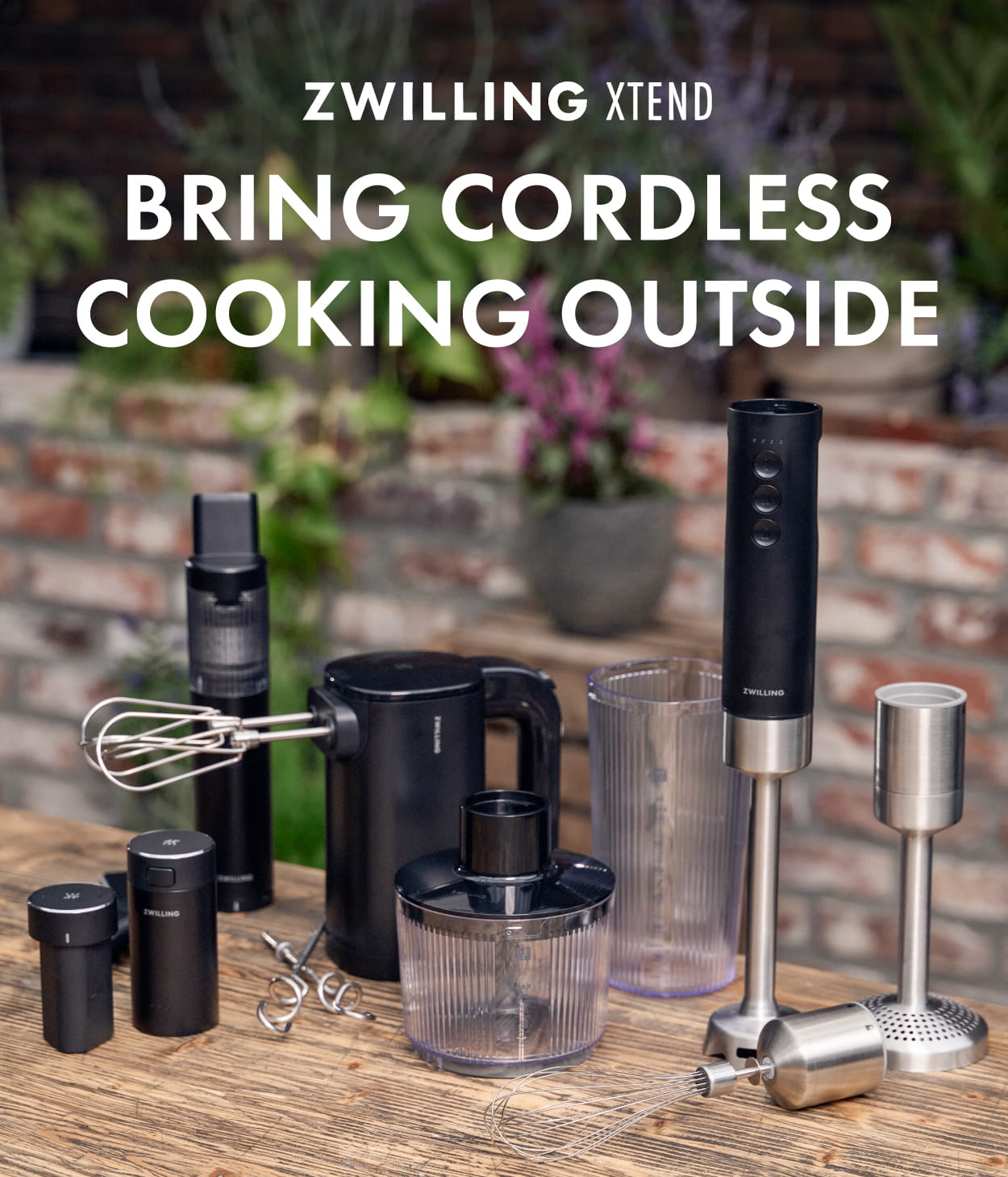 ZWILLING XTEND Cordless System: Cord-free & carefree!