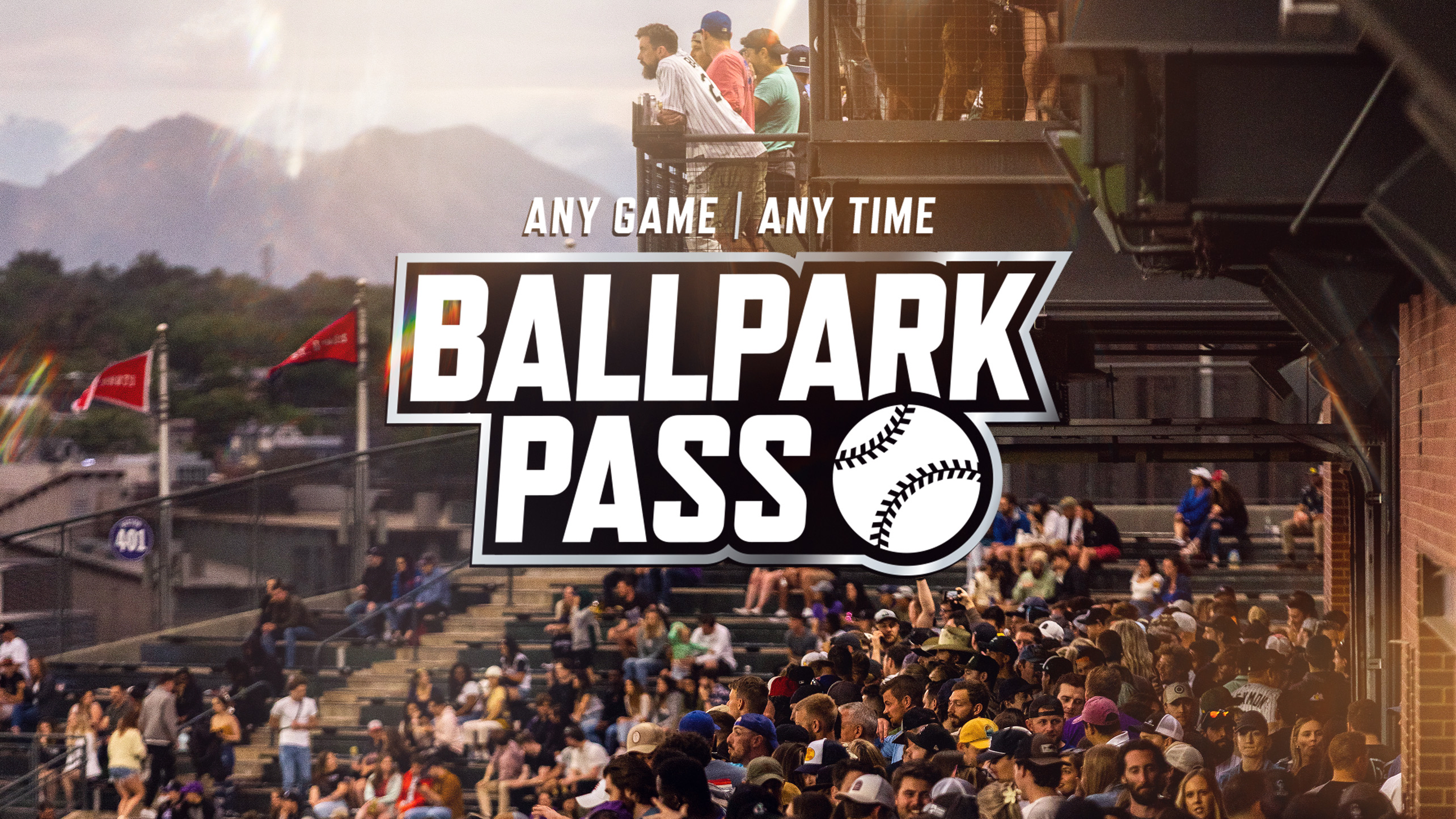 Any Game Any Time | Ballpark Pass