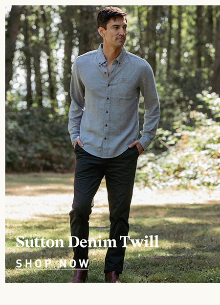 Sutton Denim Twill