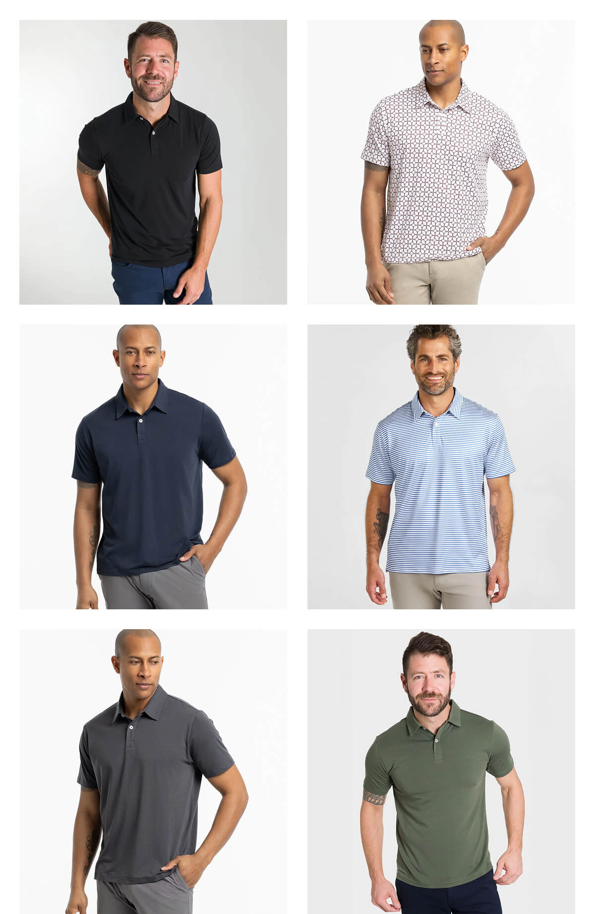 Tech Polo Styles