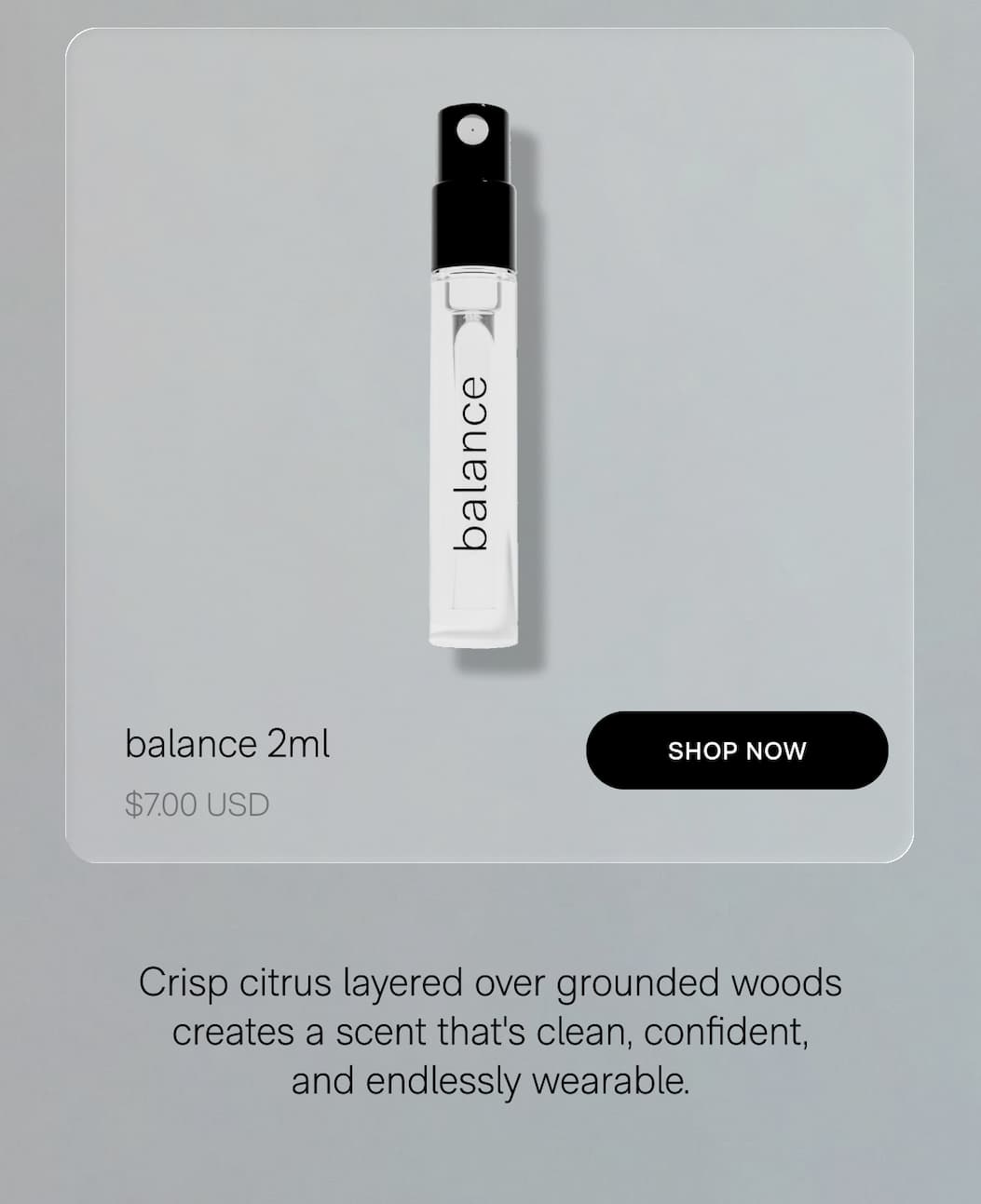 Balance 2ml Tester