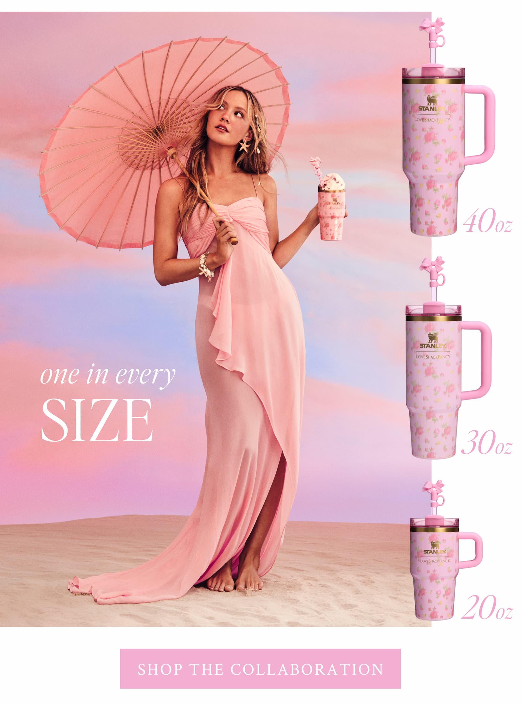 One in Every Size  <SHOP THE COLLABORATION>