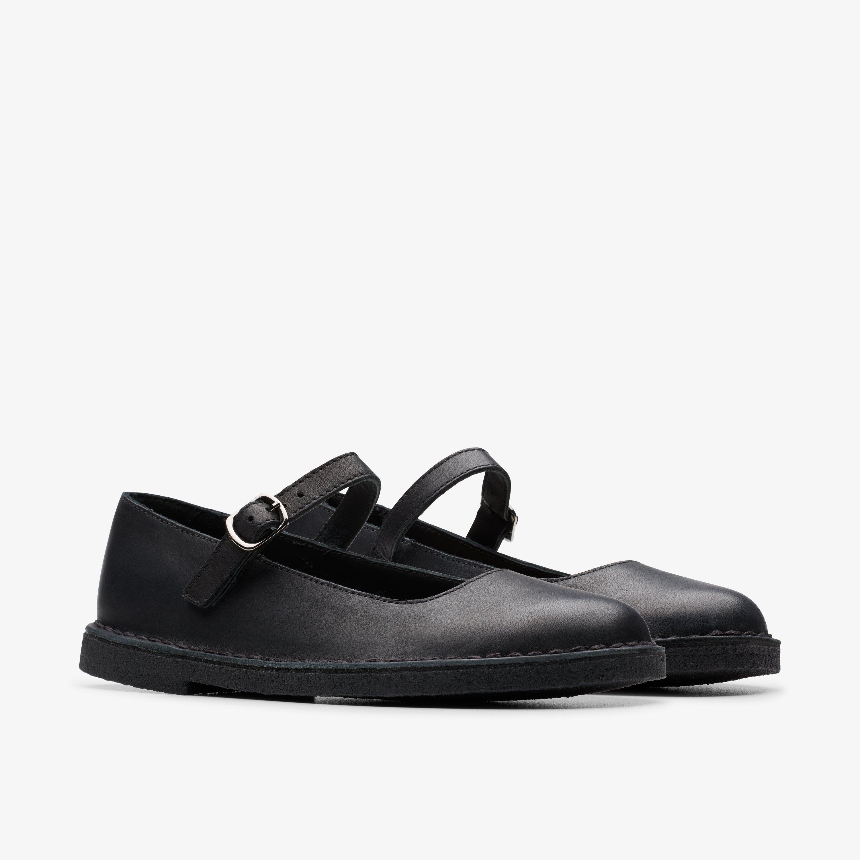 Desert Jane Black Leather