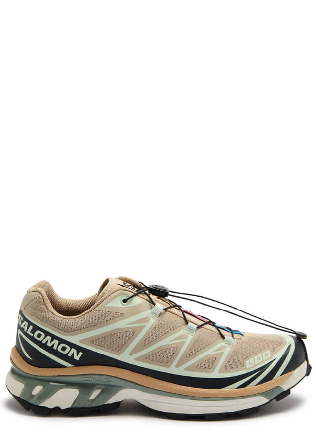 SALOMON XT-6 panelled mesh sneakers