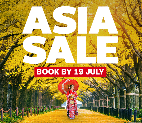 ASIA ON SALE NOW