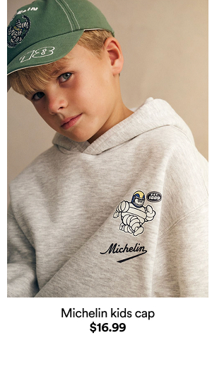 Michelin kids cap            $16.99