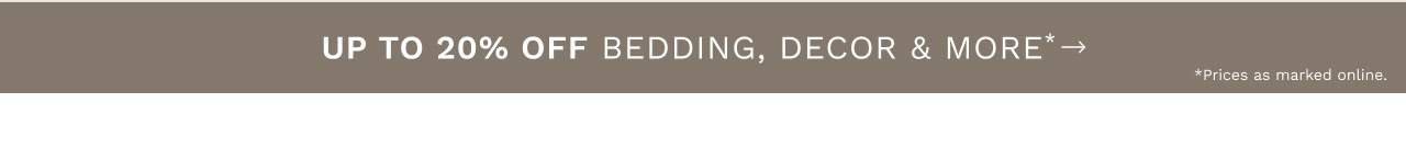 UP TO 20% OFF