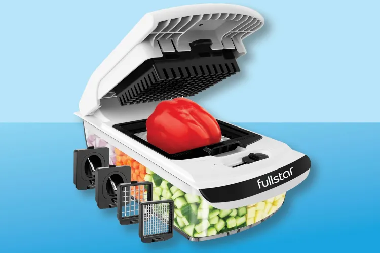 Cut Down Your Time in the Kitchen with This Easy-to-Use Vegetable Chopper