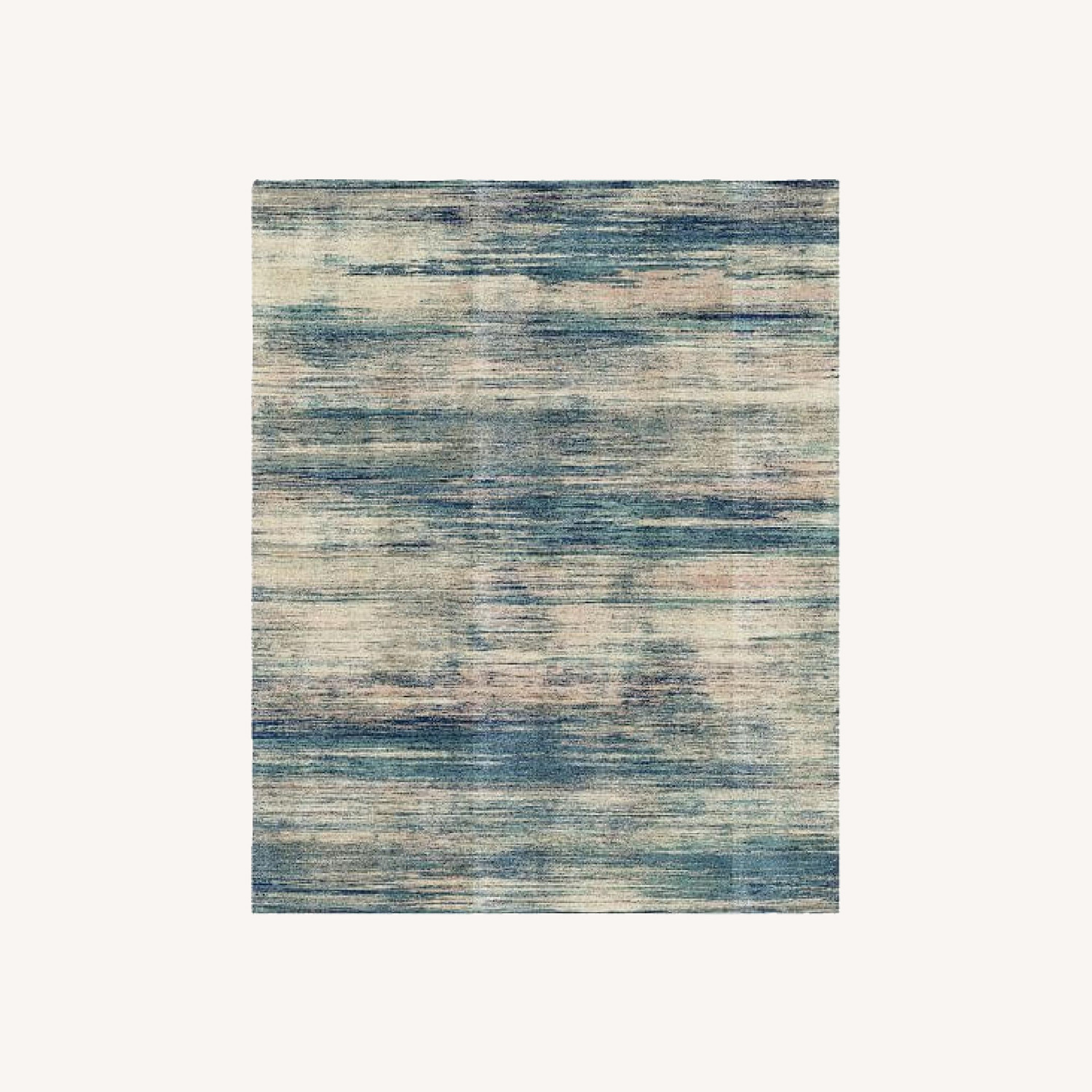 Image of West Elm Verve Blue Area Rug 8' X 10'