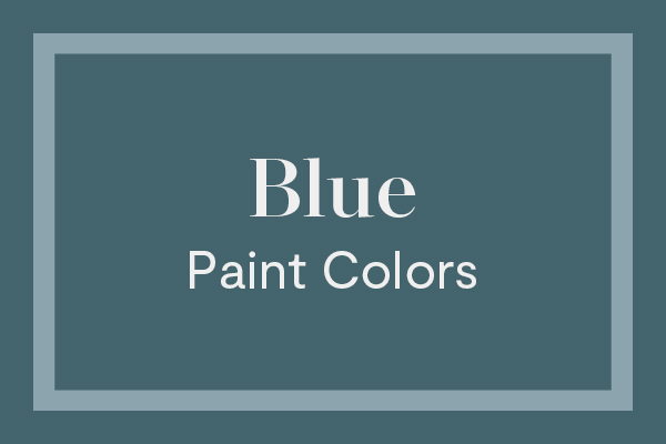 Blue Paint Colors