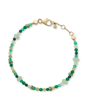 Green Gemstone Bracelet
