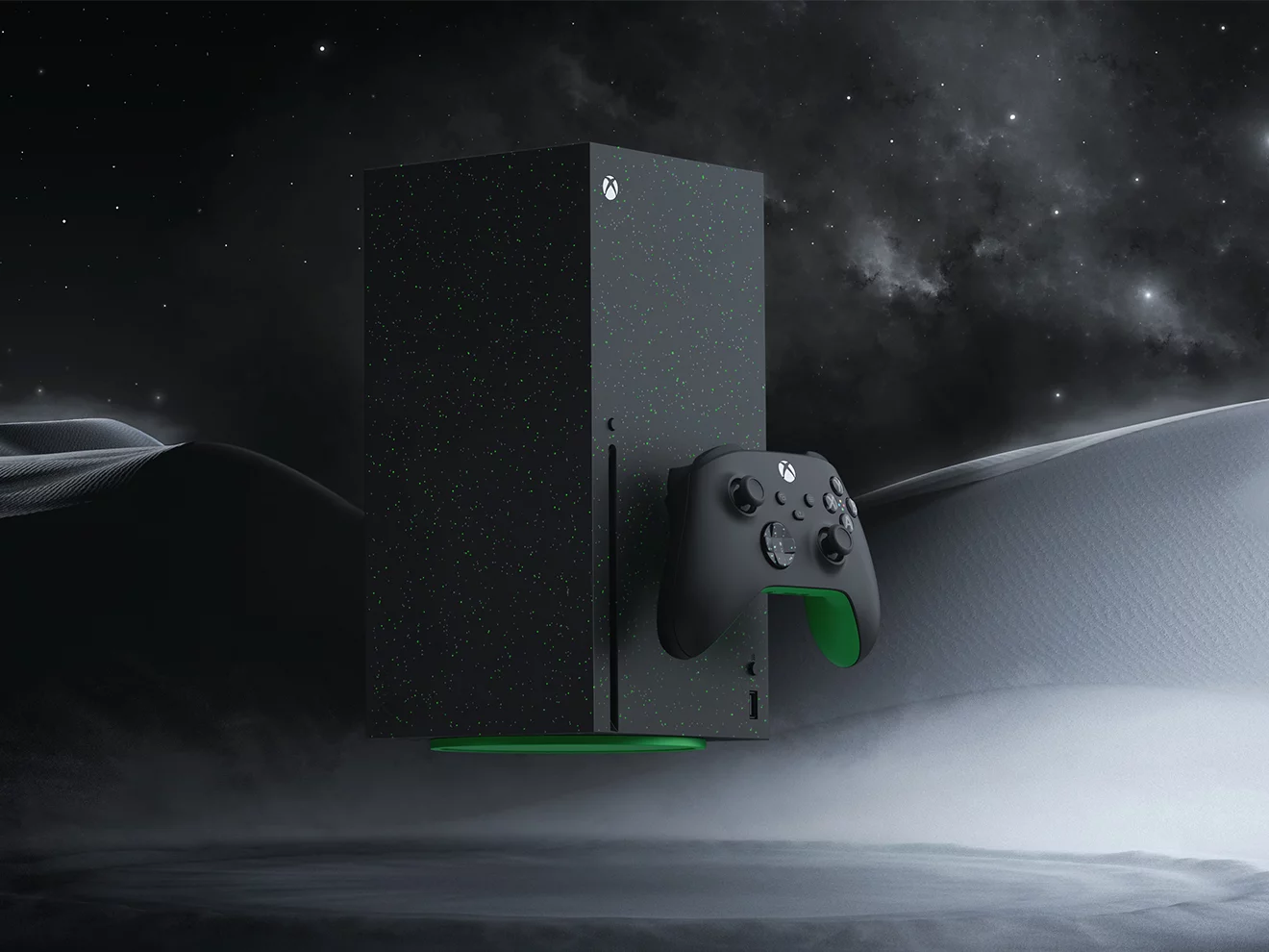 Xbox Series X – 2TB Galaxy Black Special Edition.