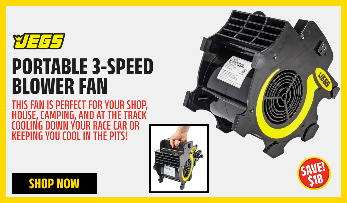 Portable 3-Speed Blower Fan