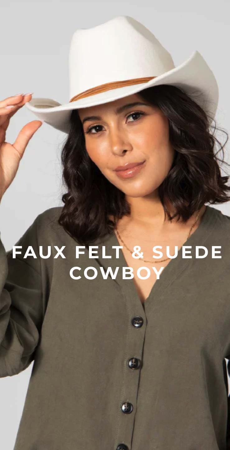 Shop Faux Felt Cowboy