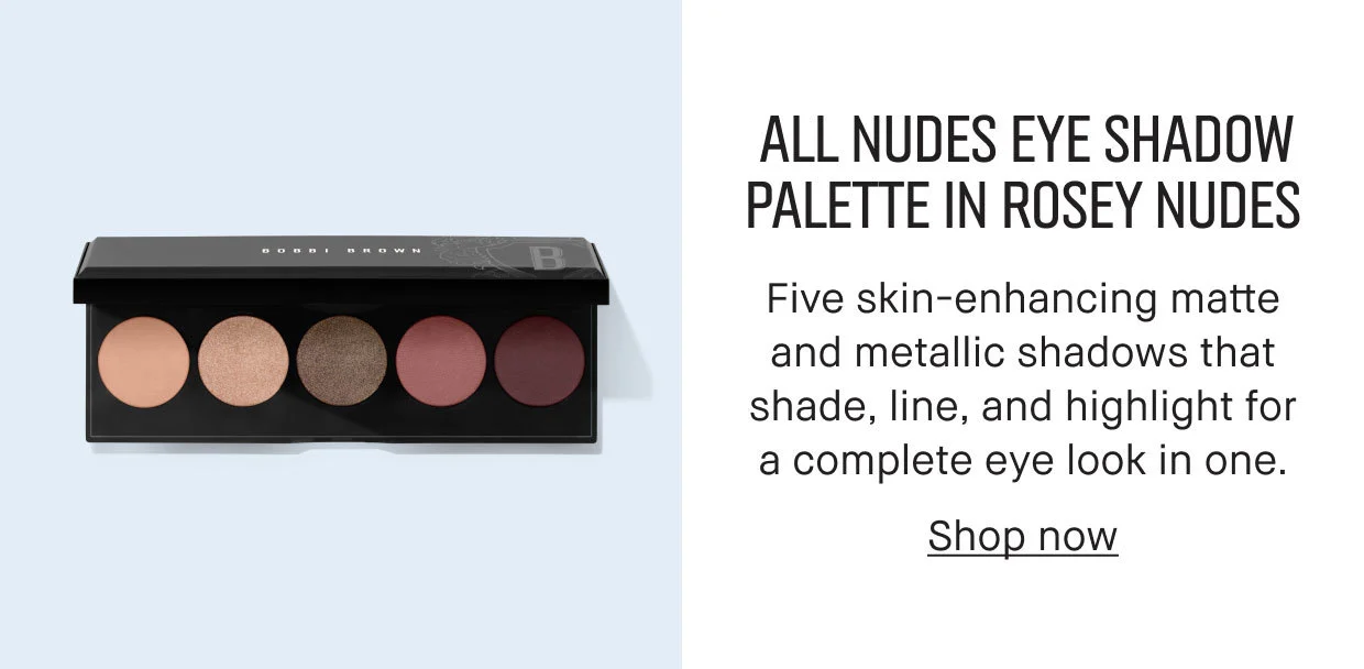 All Nudes Eye Shadow Palette In Rosey Nudes