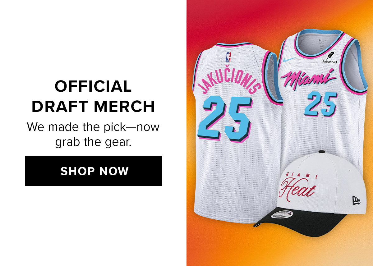 Official Draft Merch - Shop Now