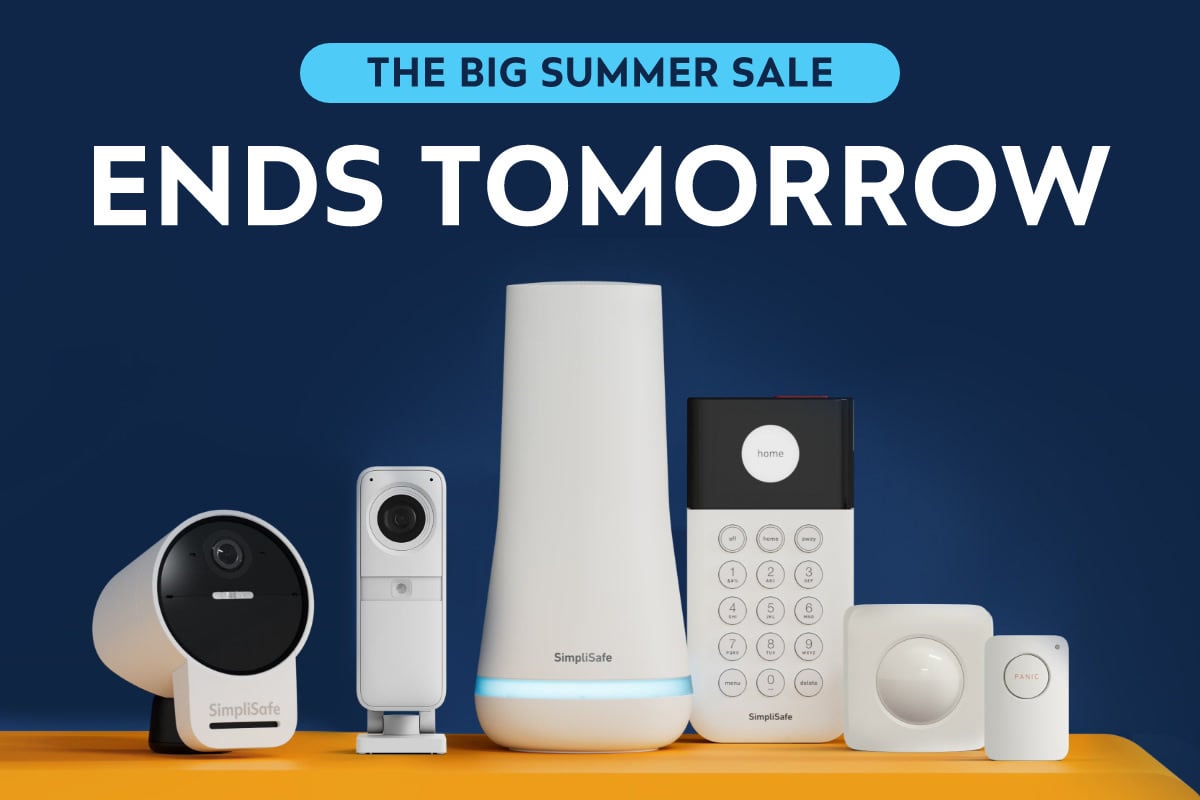 The Big Summer Sale ends tomorrow - 60% off plus Free Outdoor Camera