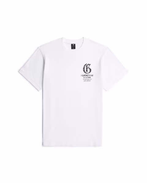 Chest Graphic Loose T-Shirt