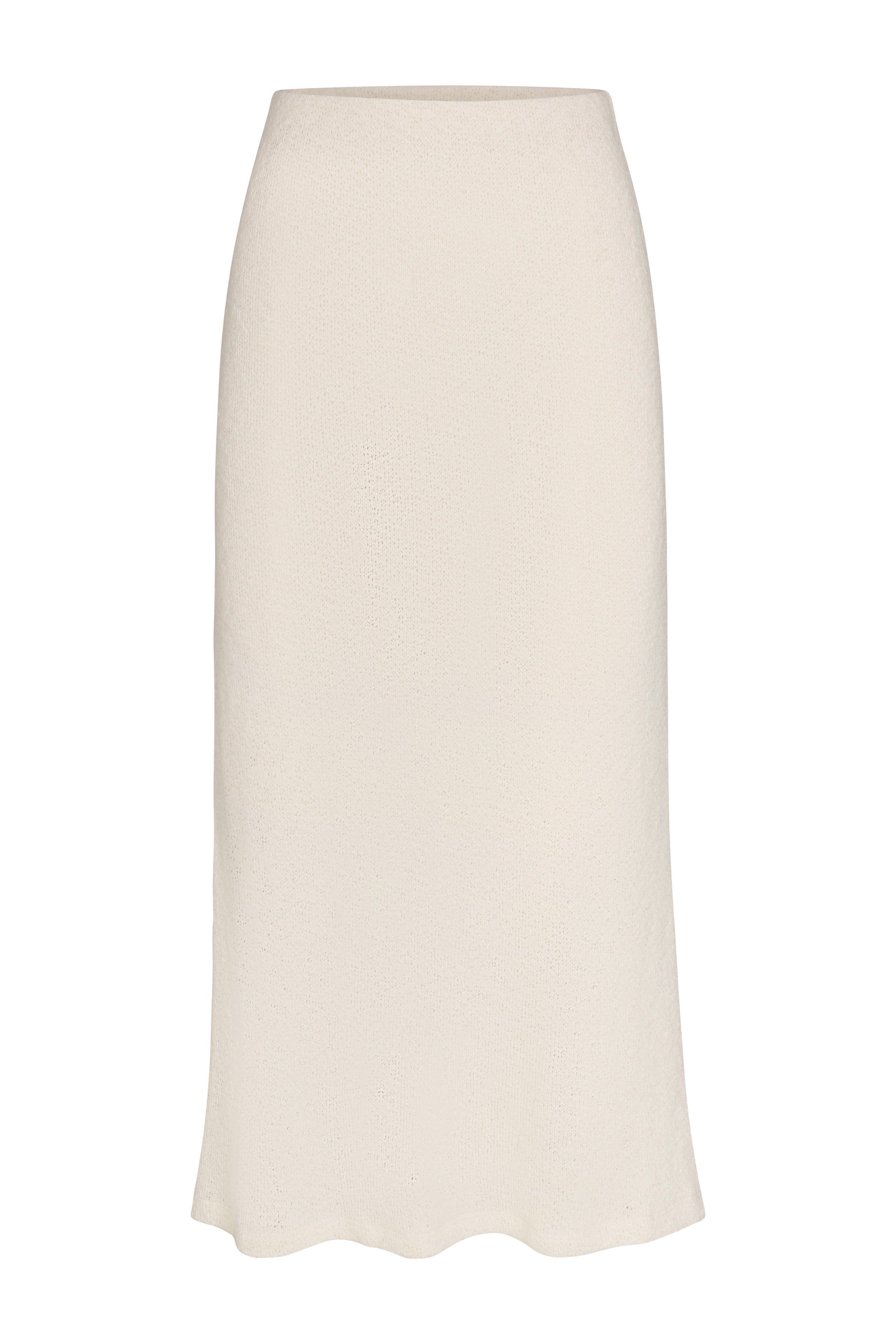 Image of Rey Midi Skirt in Cotton Crochet Knit