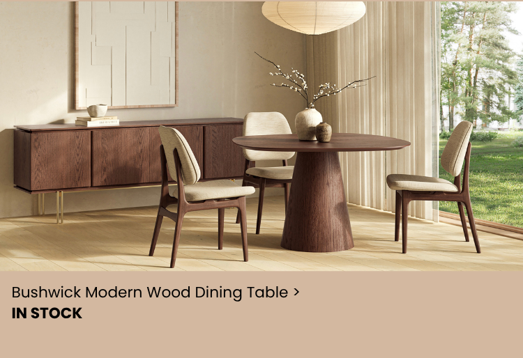 Bushwick Modern Wood Dining Table