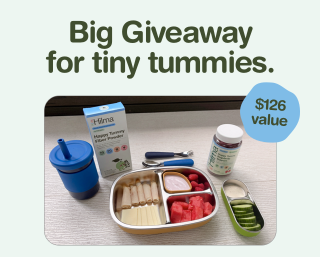 Big Giveaway for tiny tummies. $126 value. 