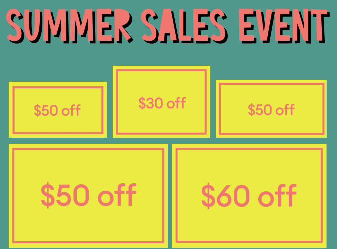 Did you say sale? We’re so there.