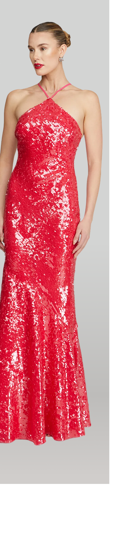 Regine Sequins Gown