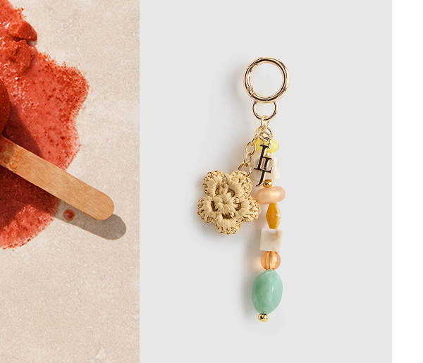 Laura Jones Crochet Bead Dangle Charm