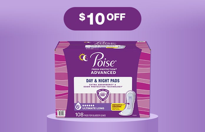 Poise advanced fresh protection