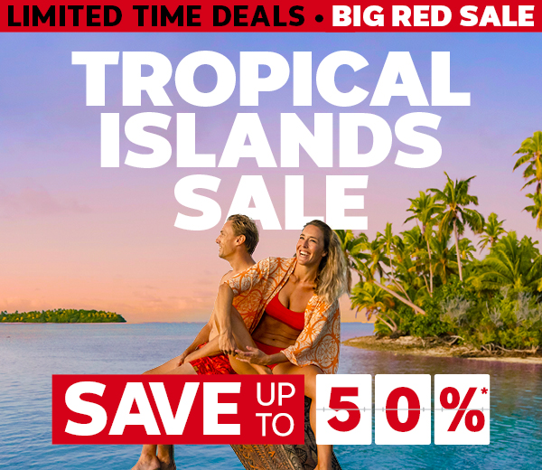 TROPICAL ISLANDS SALE