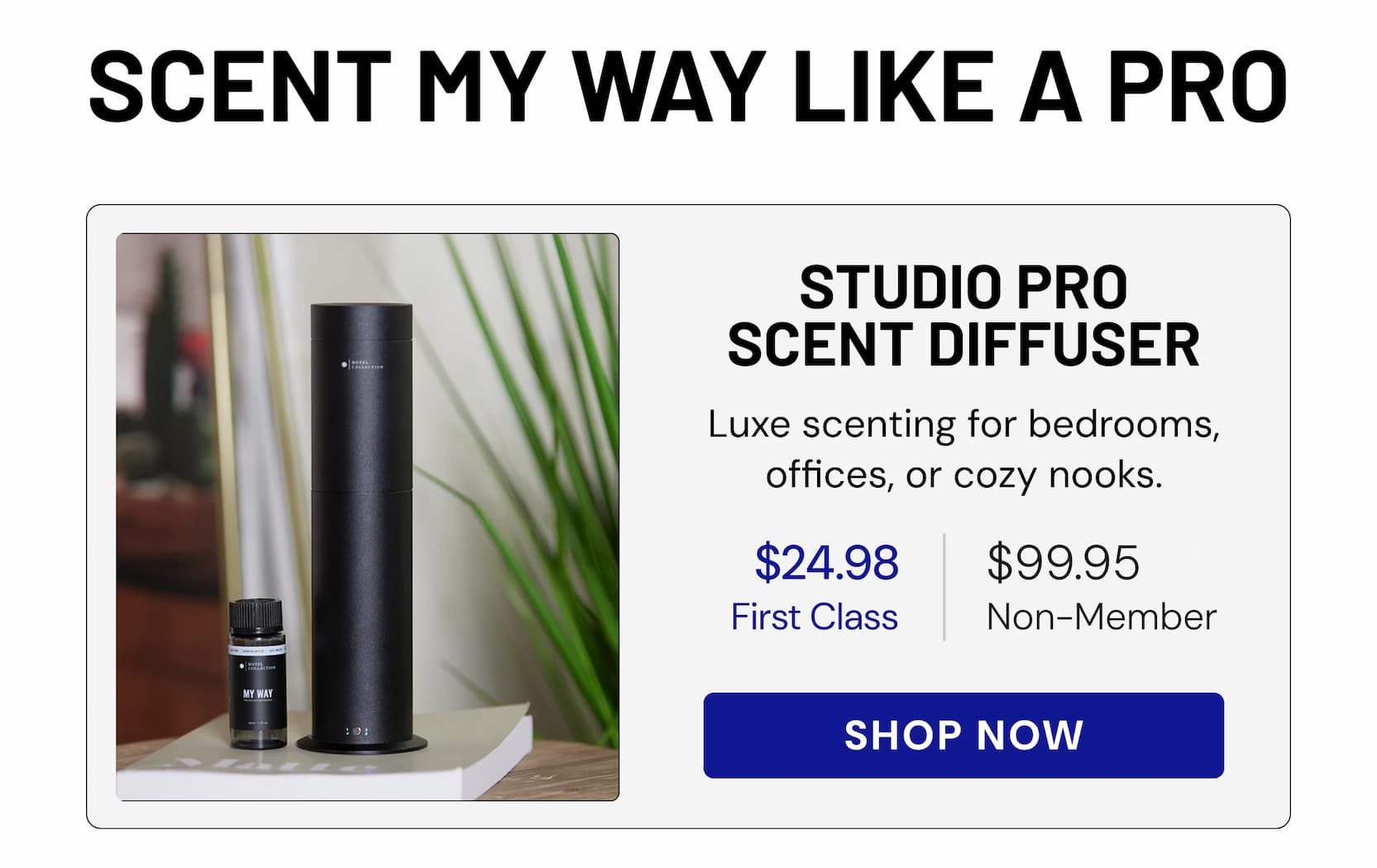 STUDIO PRO SCENT DIFFUSER | SHOP NOW