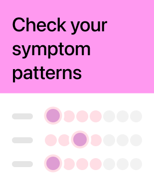 Check your symptom patterns