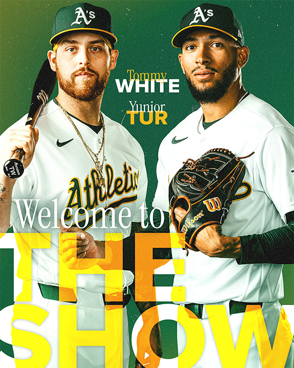 Welcome to The Show, Yunior Tur and Tommy White!