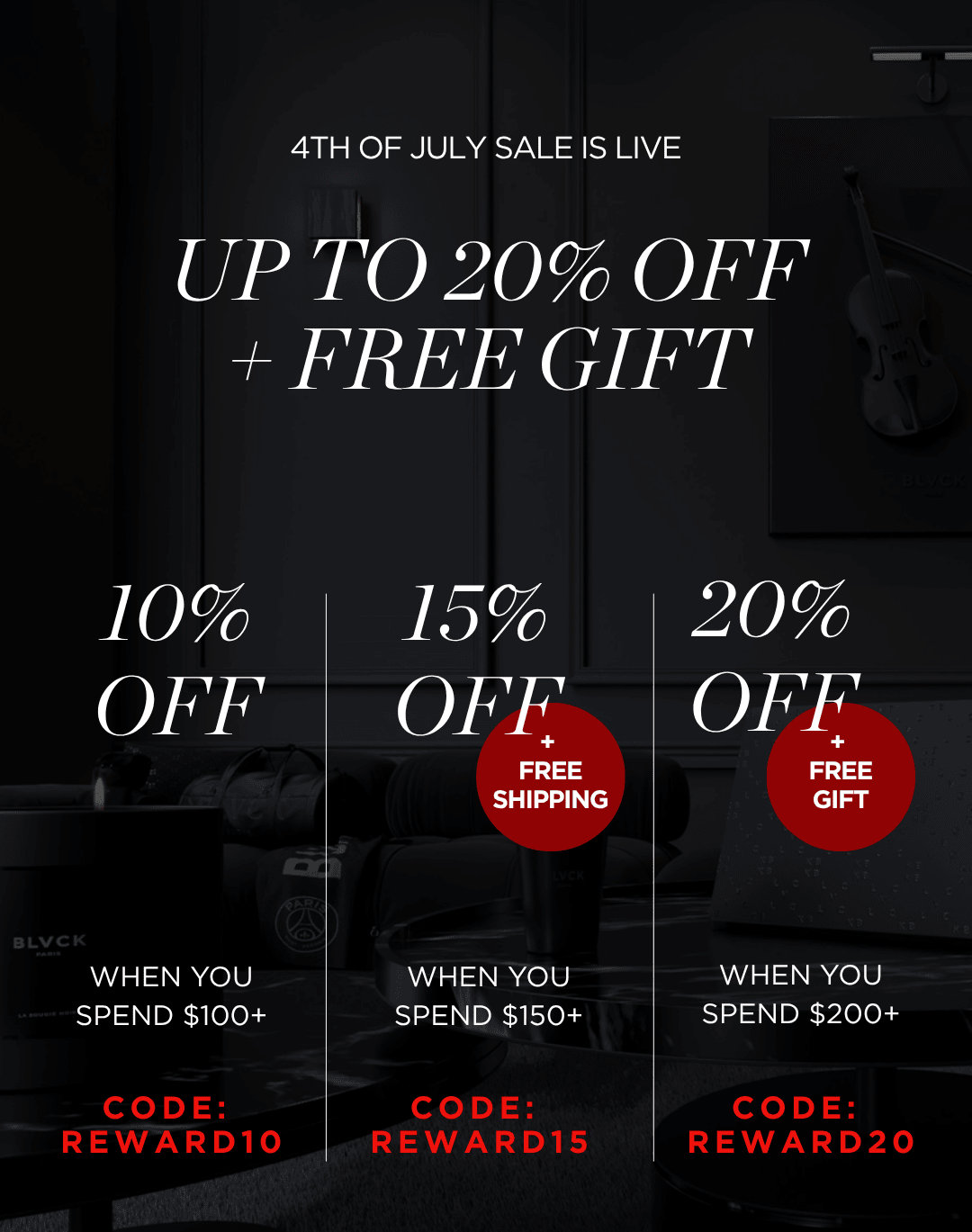 4TH OF JULY SALE