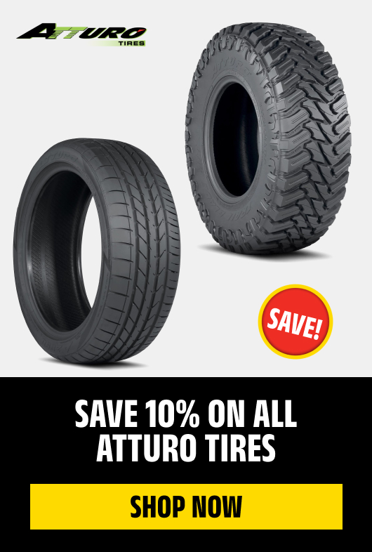 Save 10% On All Atturo Tires