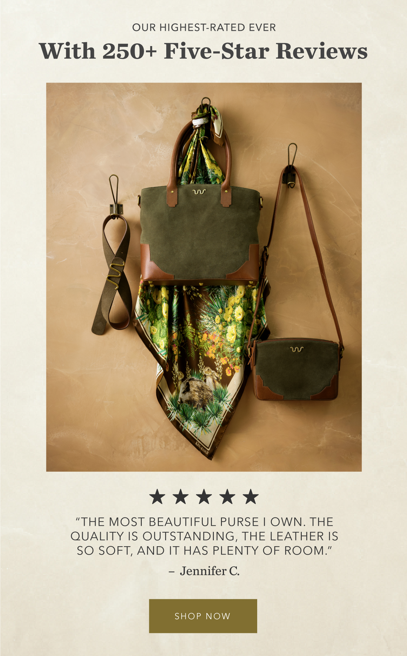 LEGACY LEATHER CROSSBODY