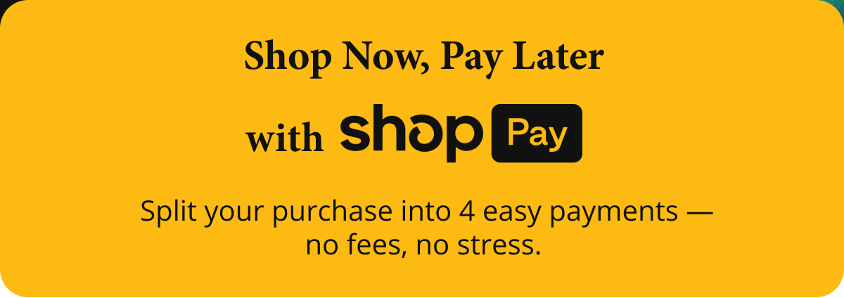 Shop Now, Pay Later