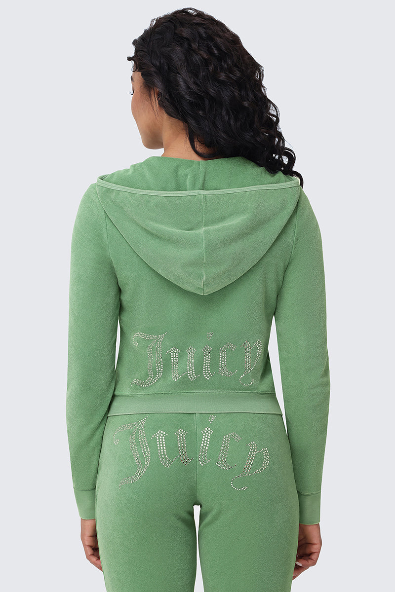 Image of Big Bling Washed Terry Hoodie