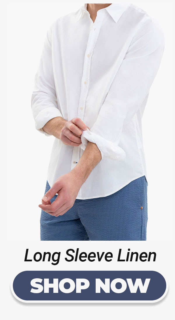 Button to shop long sleeve linen