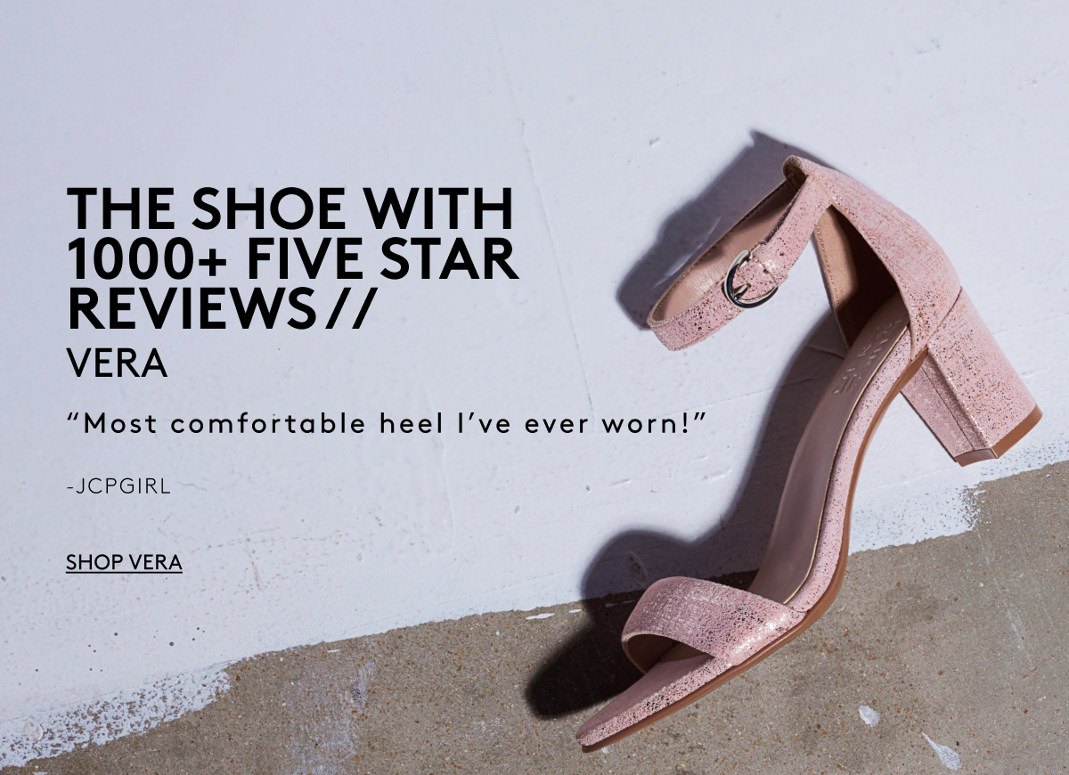 The Shoe With 1000+ Five Star Reviews // Vera “Most Comfortable Heel I’ve Ever Worn!” - Jcpgirl | Shop Vera