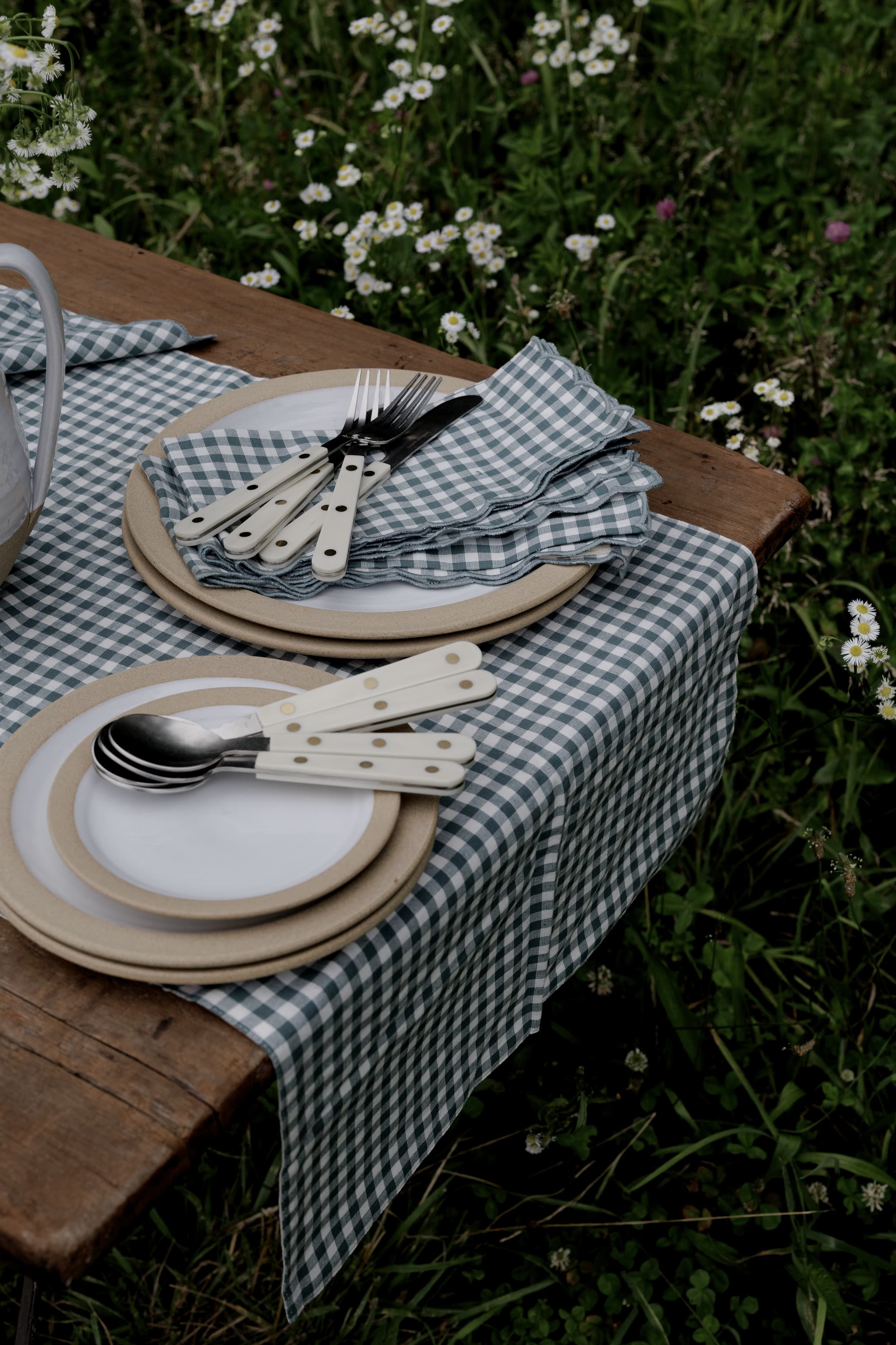 Farmhouse Pottery tabletop wares and cutlery