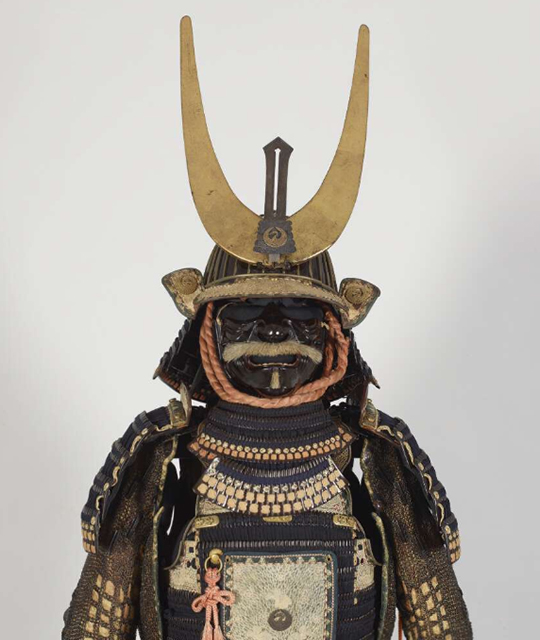 Suit of samurai armour.