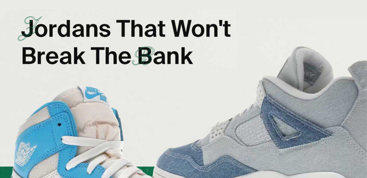 Jordans Below Retail