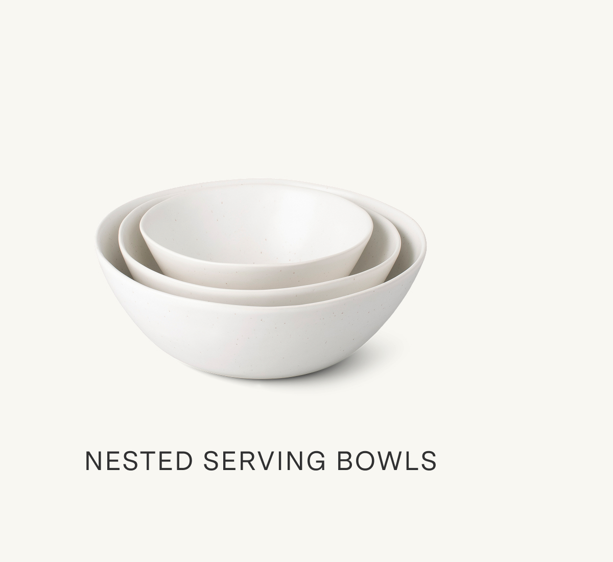 Nested Serving Bowls