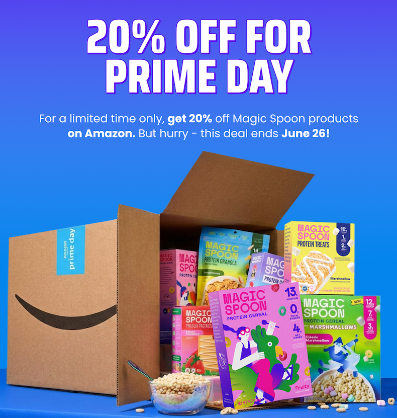 20% off for prime day